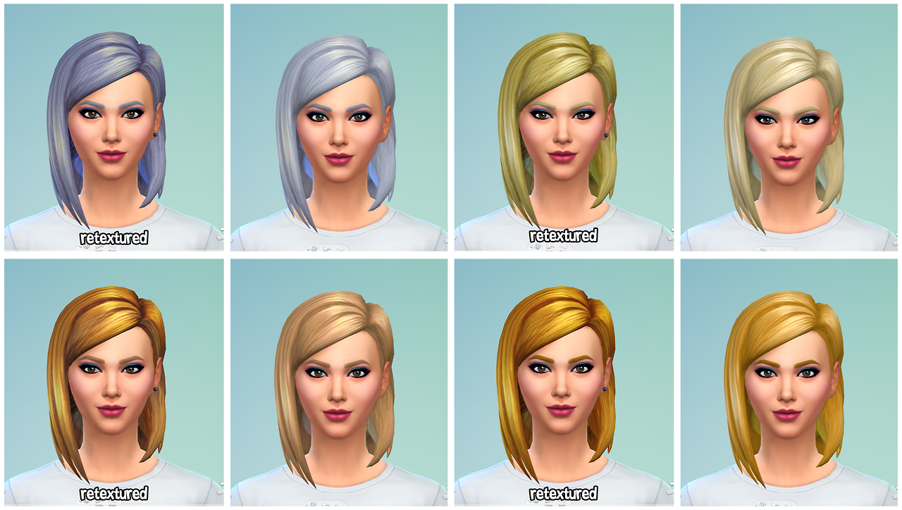sims 4 add second hair color mod
